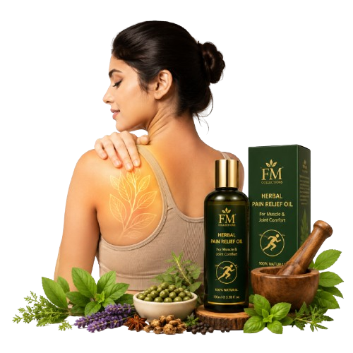 FM Collections herbal pain relief oil