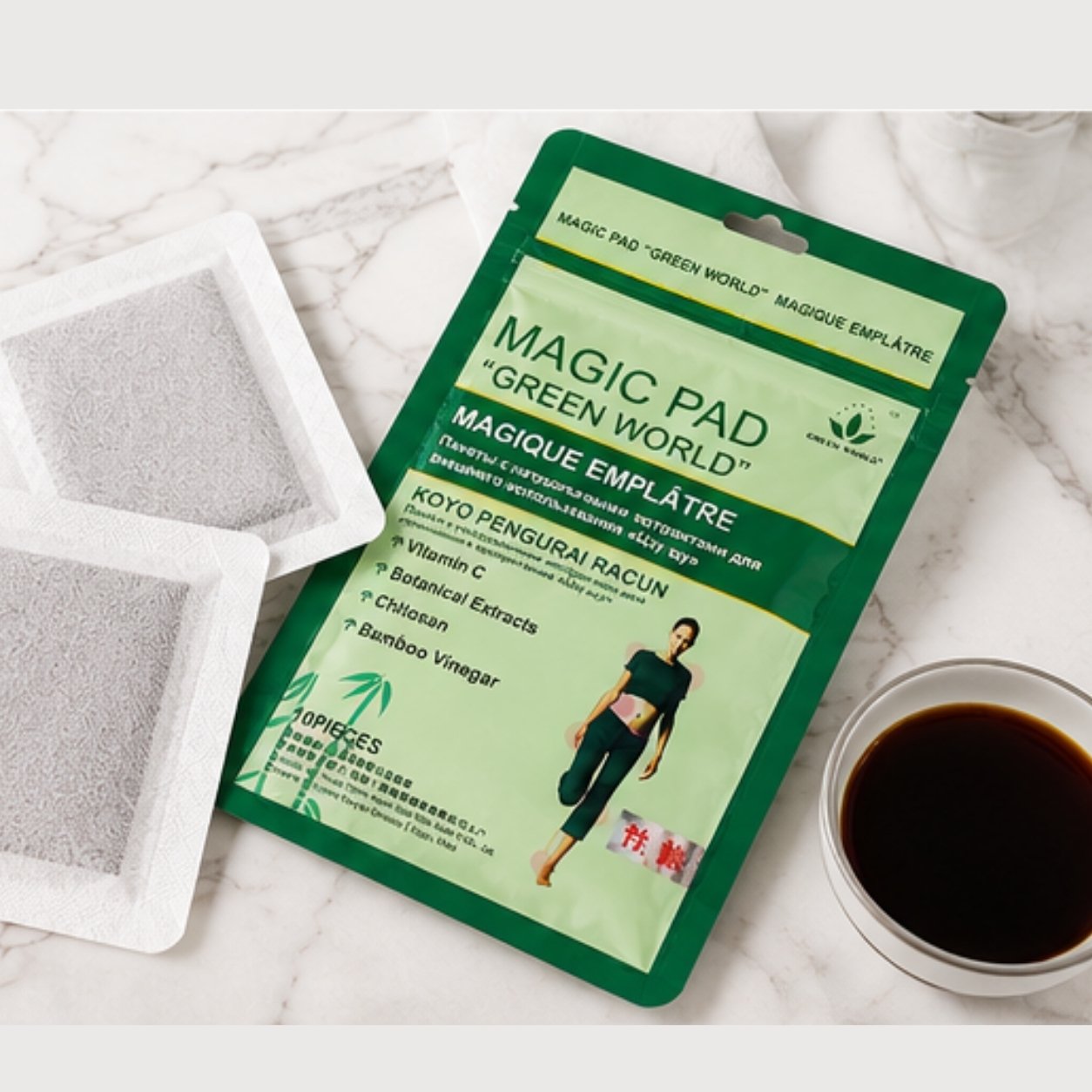 Magic Pad Detox Foot Pads (10 Pads) gallery image 4