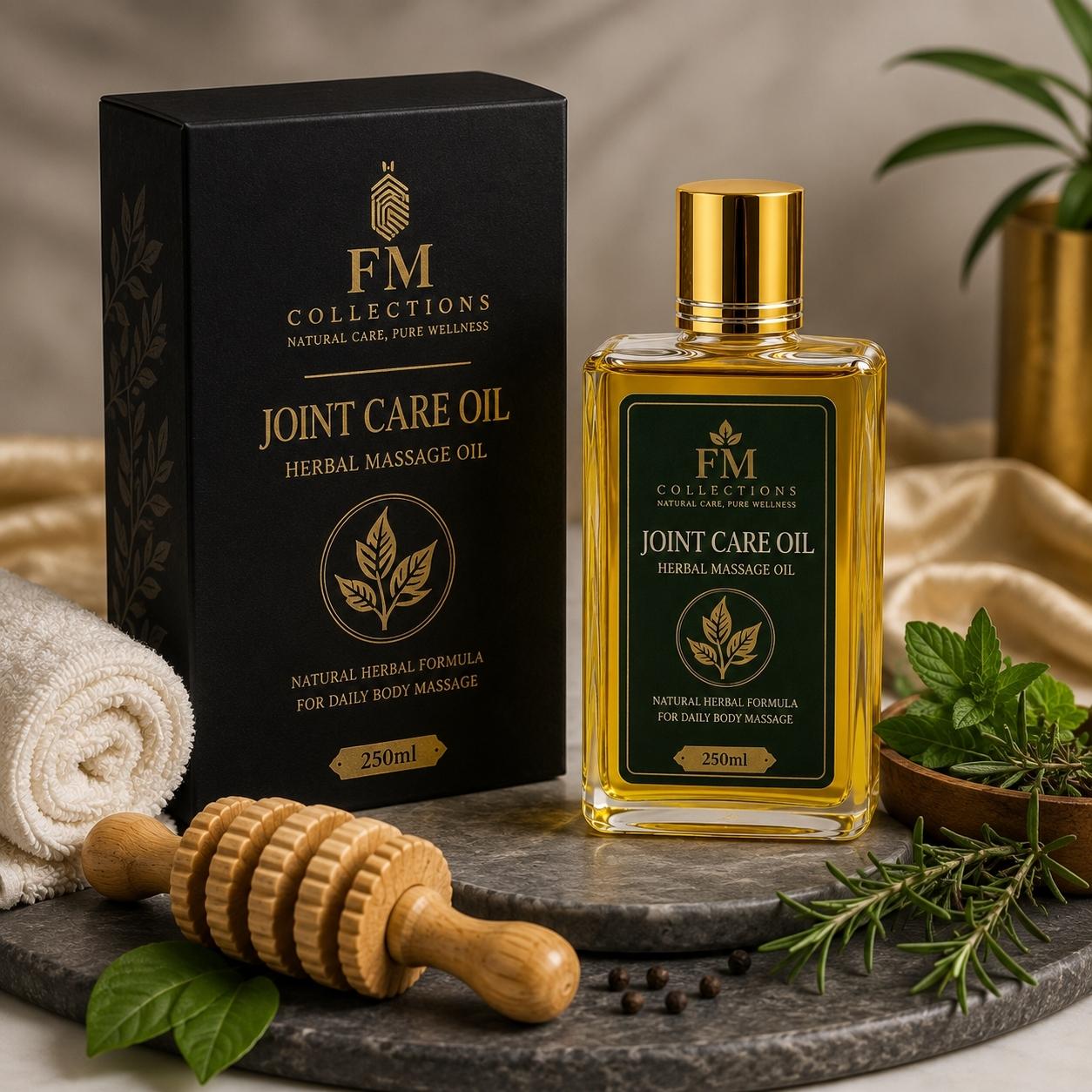 FM Joint Care Oil 250ml premium herbal massage oil